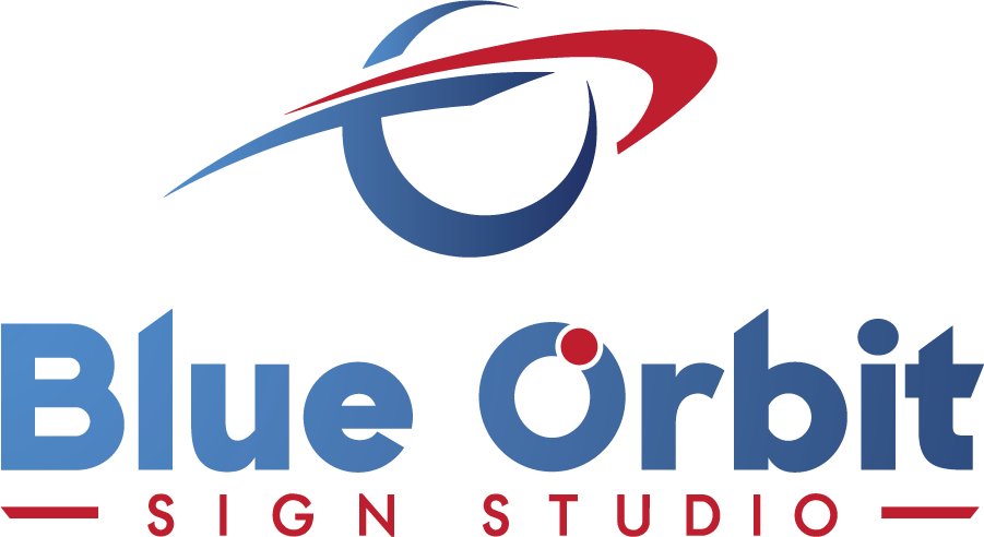 Blue Orbit Sign Studio Logo